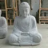  Product image 2 of the product “Seated Japanese Buddha made of Riverstone in Dhyana position - gesture of meditation, H. 86cm ”